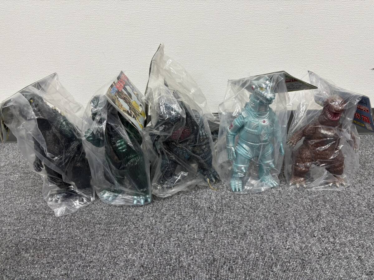 [10 пункт суммировать ] век. большой монстр серии sofvi фигурка Godzilla Mechagodzilla me Garo Godzilla he гонг Gamera Marmit 1 иен старт 408