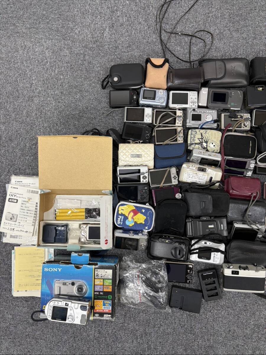【50点まとめ】カメラ デジタルカメラ　付属品　ソニー　キャノン　フジフィルム　オリンパス　ミノルタ　など　ジャンク　1円スタート　32_画像5