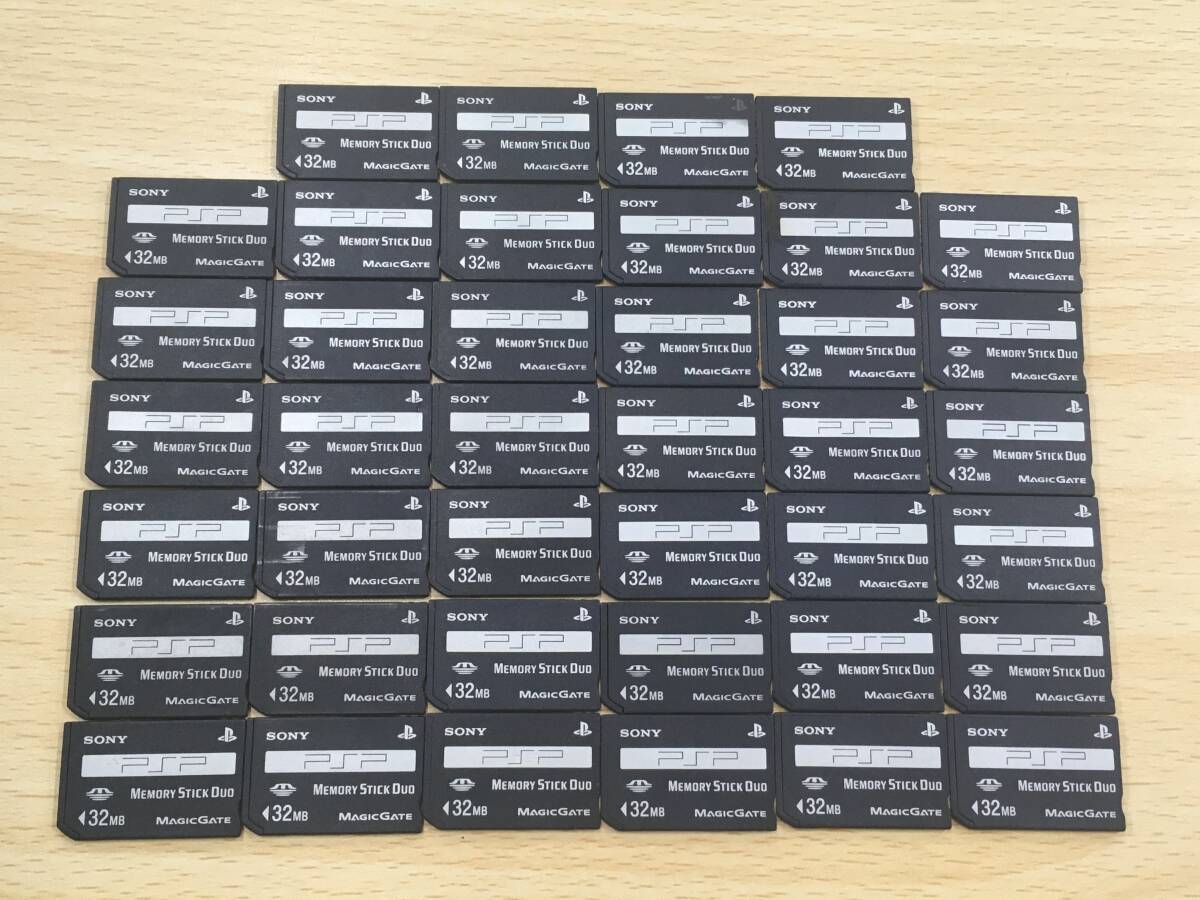 SONY PSP Memory Stick Duo 32MB 計40個まとめてセット　メモリースティック_画像1