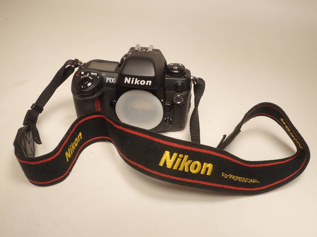 B524 Nikon Nikon F100 плёнка однообъективный зеркальный камера корпус рабочее состояние подтверждено 