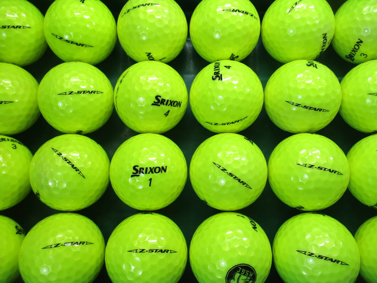 266【特A級】スリクソン SRIXON Z-STAR [イエロー] [2023年] 24個_画像2
