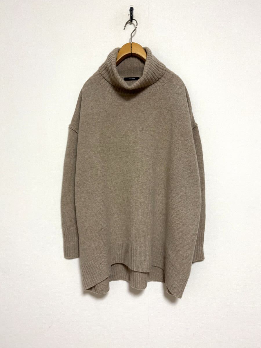 ジャーナルスタンダード ウール カシミヤ ハイネックニット ゆったりシルエット_画像4