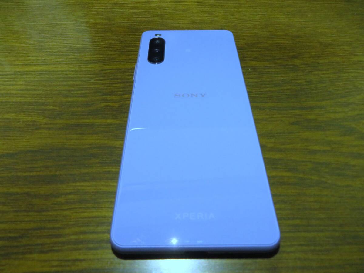 SONY Xperia 10 III Lite XQ-BT44 ограничение использования 0 SIM разблокирован новый товар кожанный кейс дополнение 