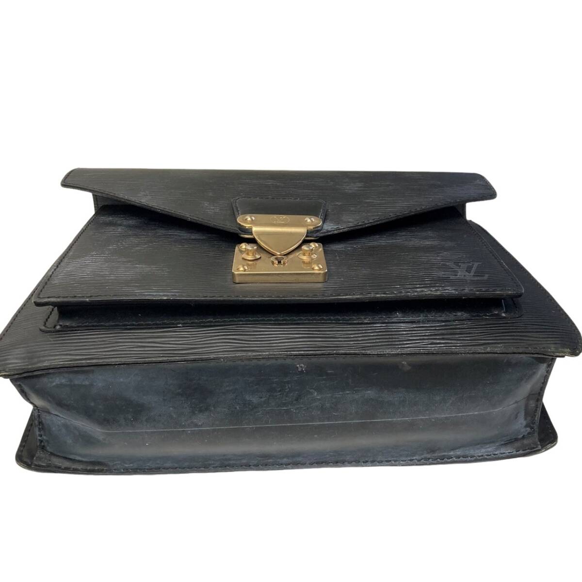 LOUIS VUITTON ルイヴィトン エピ モンソー ハンドバッグ M52122 ノワール メンズ セカンドバッグ 【中古】 32510K164_画像3