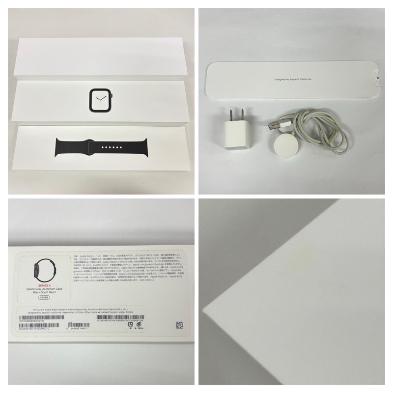 Apple Watch Series 4 44mm MTVU2J/A GPS+Cellularモデル Apple一括購入 -判定 最大容量70% スペースグレイ 動作品 【中古】 22510K528_画像8