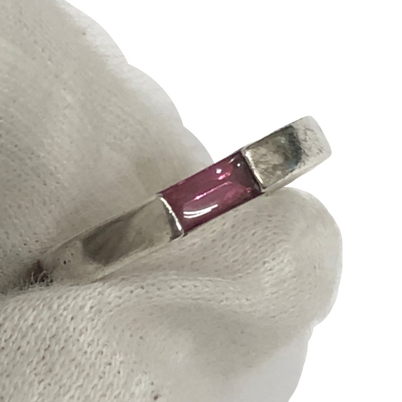 4℃ ヨンドシー 指輪 シルバー × パープル ストーン レディース アクセサリー リング 約12.5号 3.4g 【中古】 22510K408_画像3