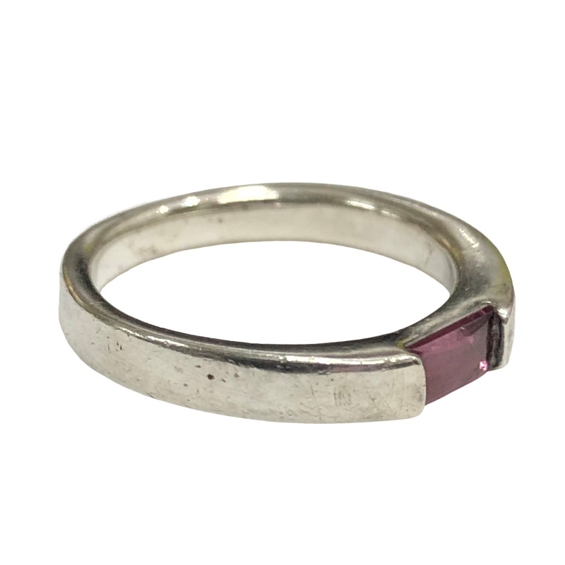 4℃ ヨンドシー 指輪 シルバー × パープル ストーン レディース アクセサリー リング 約12.5号 3.4g 【中古】 22510K408_画像5