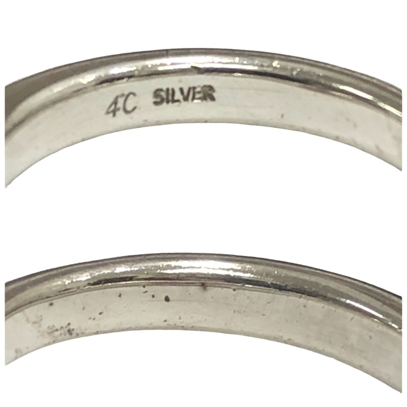 4℃ ヨンドシー 指輪 シルバー × パープル ストーン レディース アクセサリー リング 約12.5号 3.4g 【中古】 22510K408_画像7