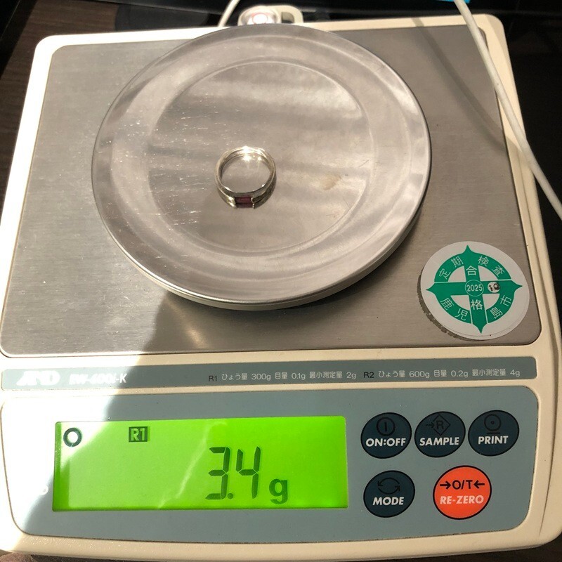 4℃ ヨンドシー 指輪 シルバー × パープル ストーン レディース アクセサリー リング 約12.5号 3.4g 【中古】 22510K408_画像10