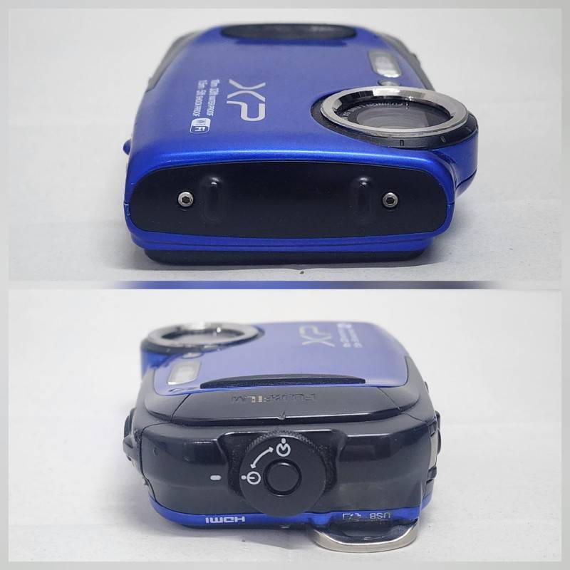 富士フイルム FUJIFILM コンパクトデジタルカメラ FINEPIX XP70 ブルー 動作確認済み 【中古品】 22510K284_画像5