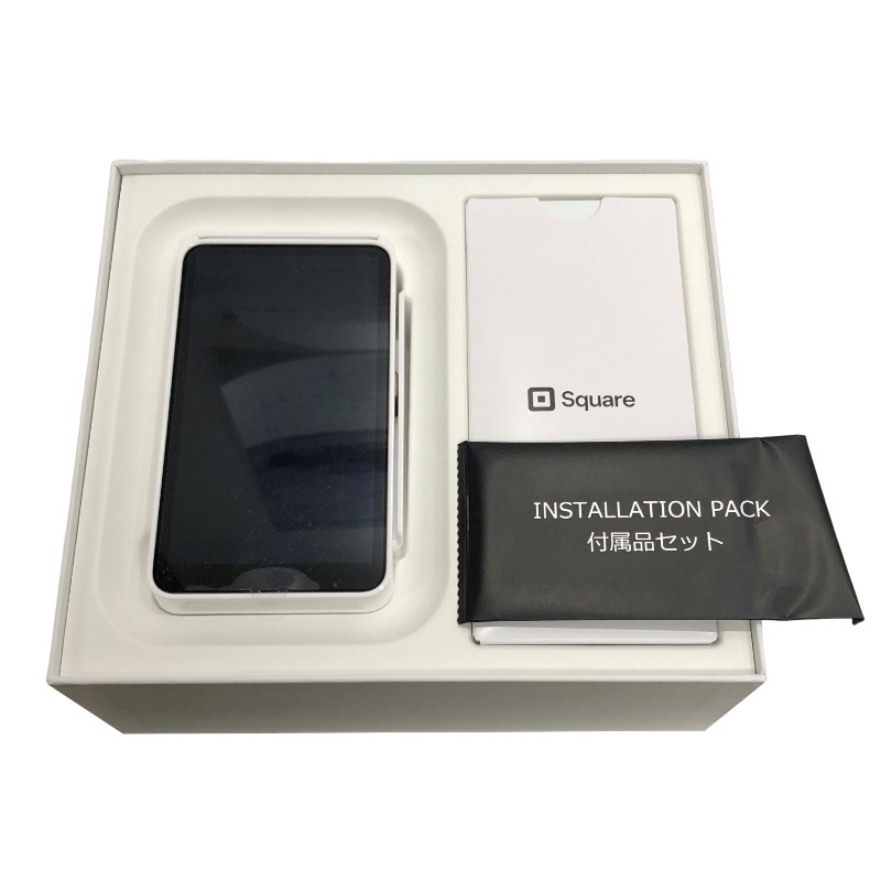 スクエア 決済端末 SPD2-01-A Square ターミナル ホワイトカラー 電化製品 【未使用品】 22511K185_画像2