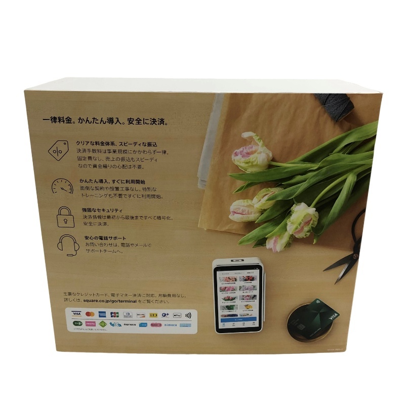 スクエア 決済端末 SPD2-01-A Square ターミナル ホワイトカラー 電化製品 【未使用品】 22511K185_画像4