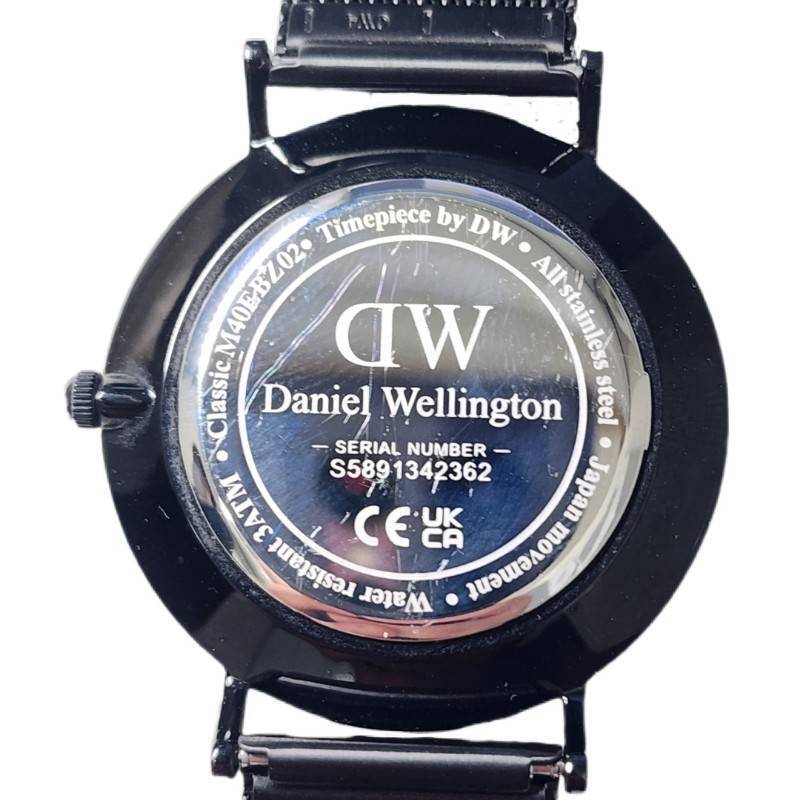 Daniel Wellington ダニエルウェリントン メンズ腕時計 DW00100714 クオーツ ブラック文字盤 動作品 【中古】 32511K143_画像3
