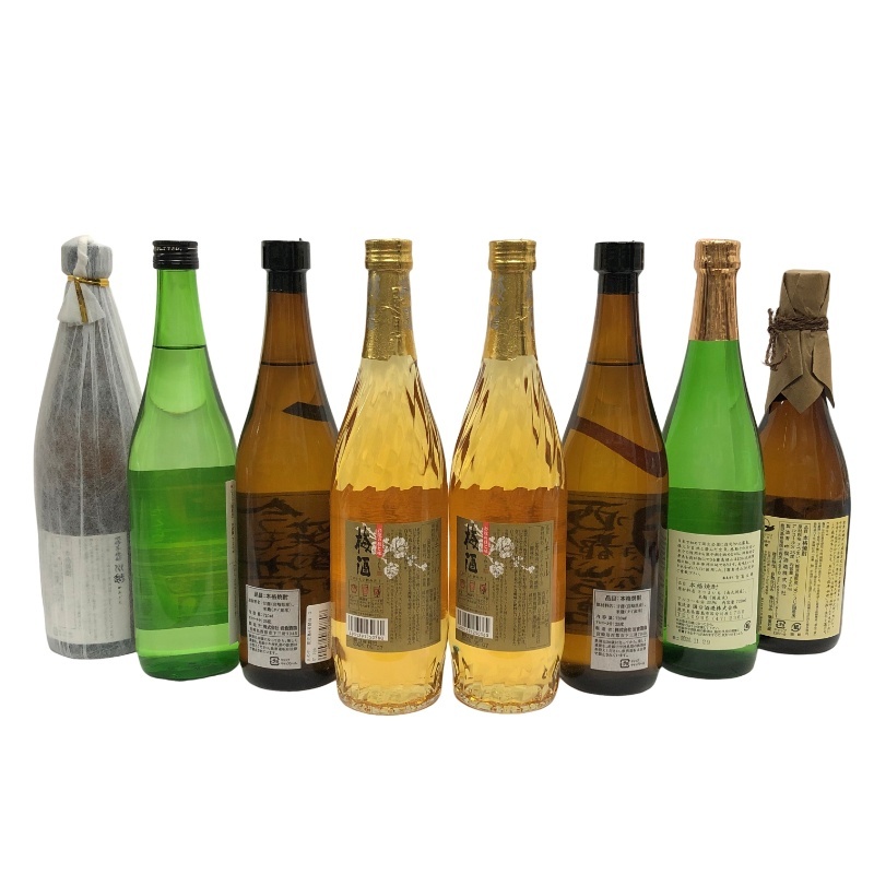 お酒よりどり8本セット 彩煌の技と味 梅酒 ×2+ 芋焼酎 月の中 ×2+ 霧島連山 + 田倉 + 川越 + 桐野 全て720ml 【未開栓品】 22511K2848_画像2
