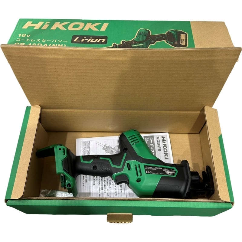 HiKOKI ハイコーキ コードレスセーバソー CR 18DA(NN) 18V グリーン 【未使用品】 32511R22_画像9