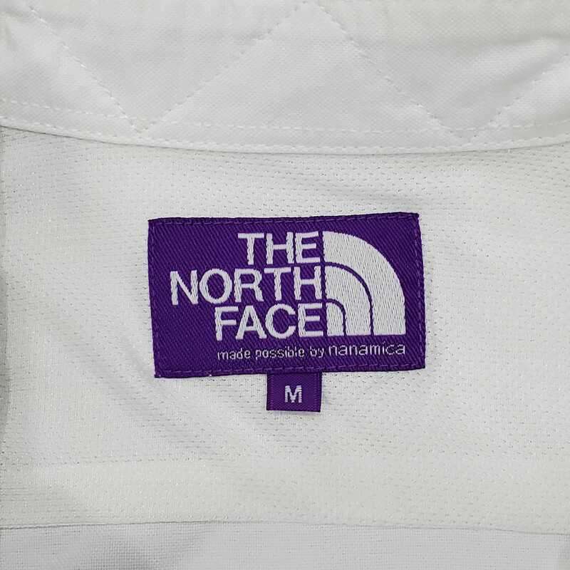 THE NORTH FACE PURPLE LABEL ザ ノースフェイス パープルレーベル オックスワークシャツ ホワイト Mサイズ メンズ 【中古】 32511K208_画像5