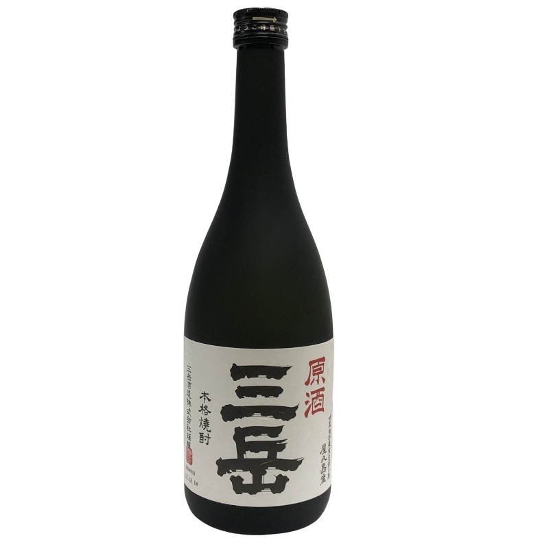 芋焼酎 三岳 原酒 720ml 39度 焼酎 三岳酒造 お箱付属 【未開栓品】 22511K446_画像2
