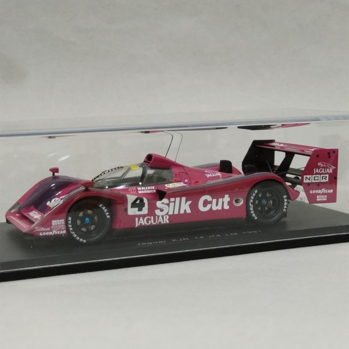 Spark Model 1/43 ジャガー XJR-14 1991ルマン予選 スパークモデル 初版_画像3