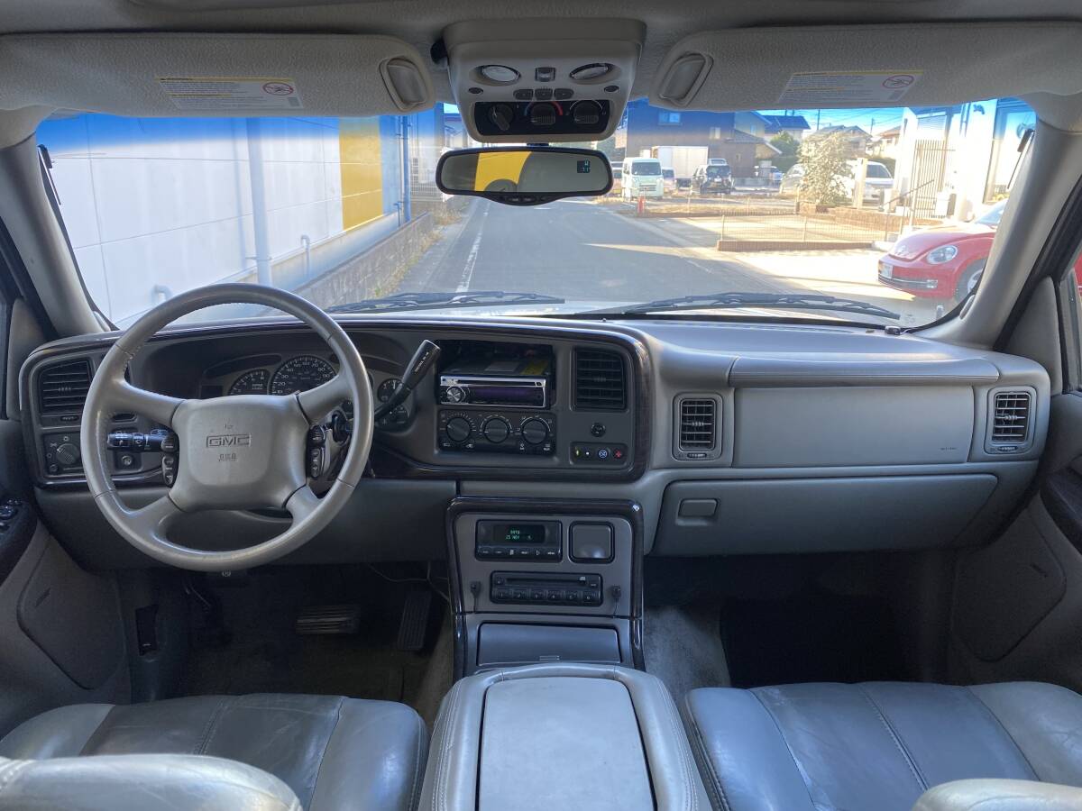 2002年　GMC　ユーコン　デナリXL　４WD　検 R８/４/２７まで　４７５００マイル　１ナンバー　ETC　キーレス　サンルーフ　機関良好！！_画像7