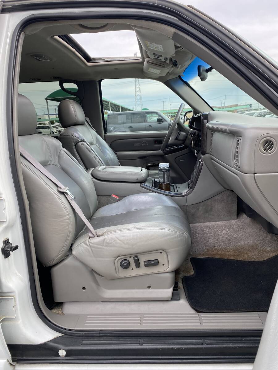 2002年　GMC　ユーコン　デナリXL　４WD　検 R８/４/２７まで　４７５００マイル　１ナンバー　ETC　キーレス　サンルーフ　機関良好！！_画像8