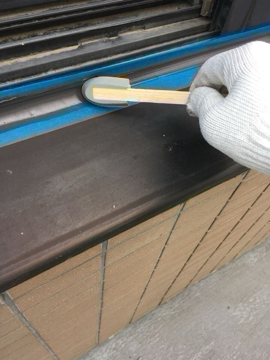 【送料無料】シリコン＋オレンジラバー コーキング仕上げヘラ丸S_画像5