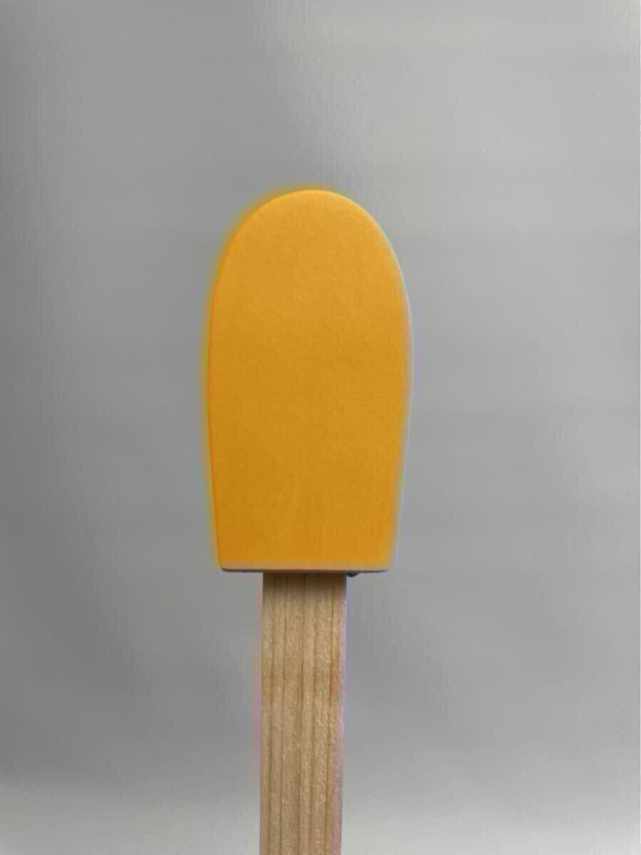 【送料無料】シリコン＋オレンジラバー コーキング仕上げヘラ丸S_画像7