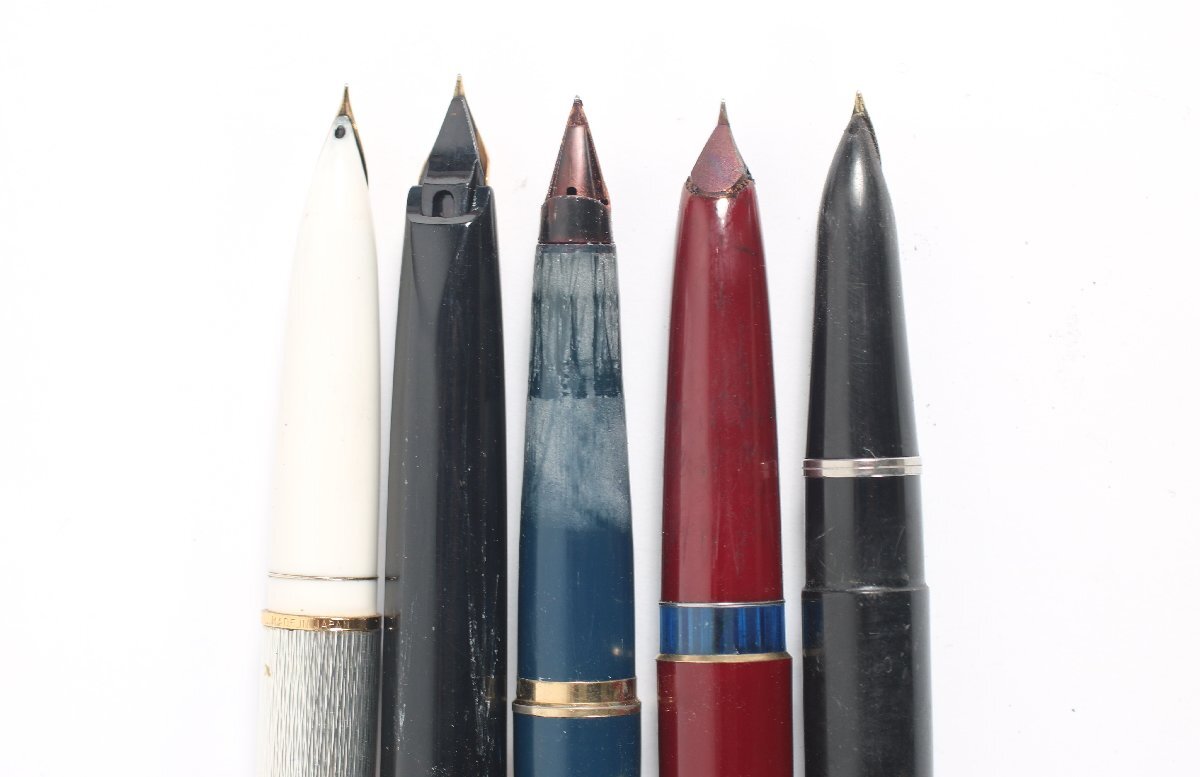 【20点】PILOT PARKER MONTBLANC モンブラン 等 万年筆 ペン先 14K 18K 刻印 文具 筆記用具 まとめ 2898-AT_画像5