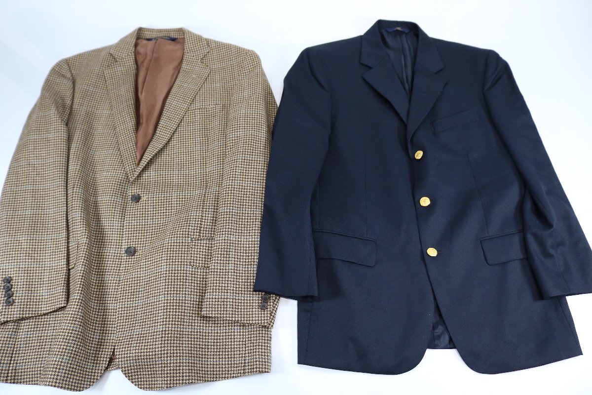 [17 пункт ]Brooks Brothers Brooks Brothers костюм выставить жакет слаксы размер AB6 34W содержит др. мужской суммировать 2481-BY