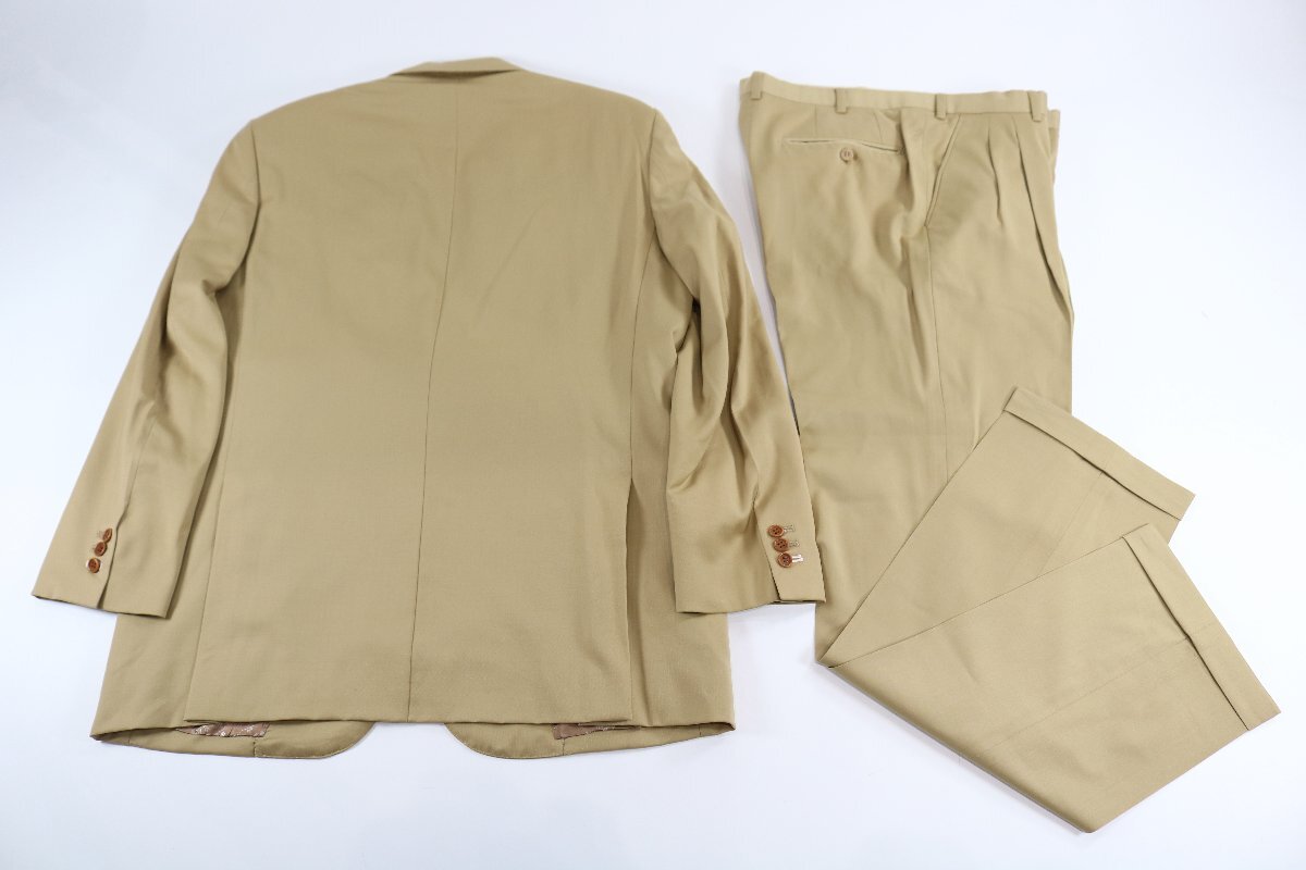 [6 пункт ]Brioni Brioni жакет слаксы костюм выставить размер 52 и т.п. оттенок бежевого серый серия . мужской суммировать 2738-YA