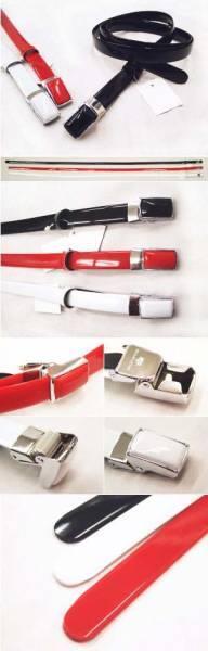 bon язык *do can .!* эмаль ремень * белый * чёрный * красный * фиолетовый цвет *15mm ширина 