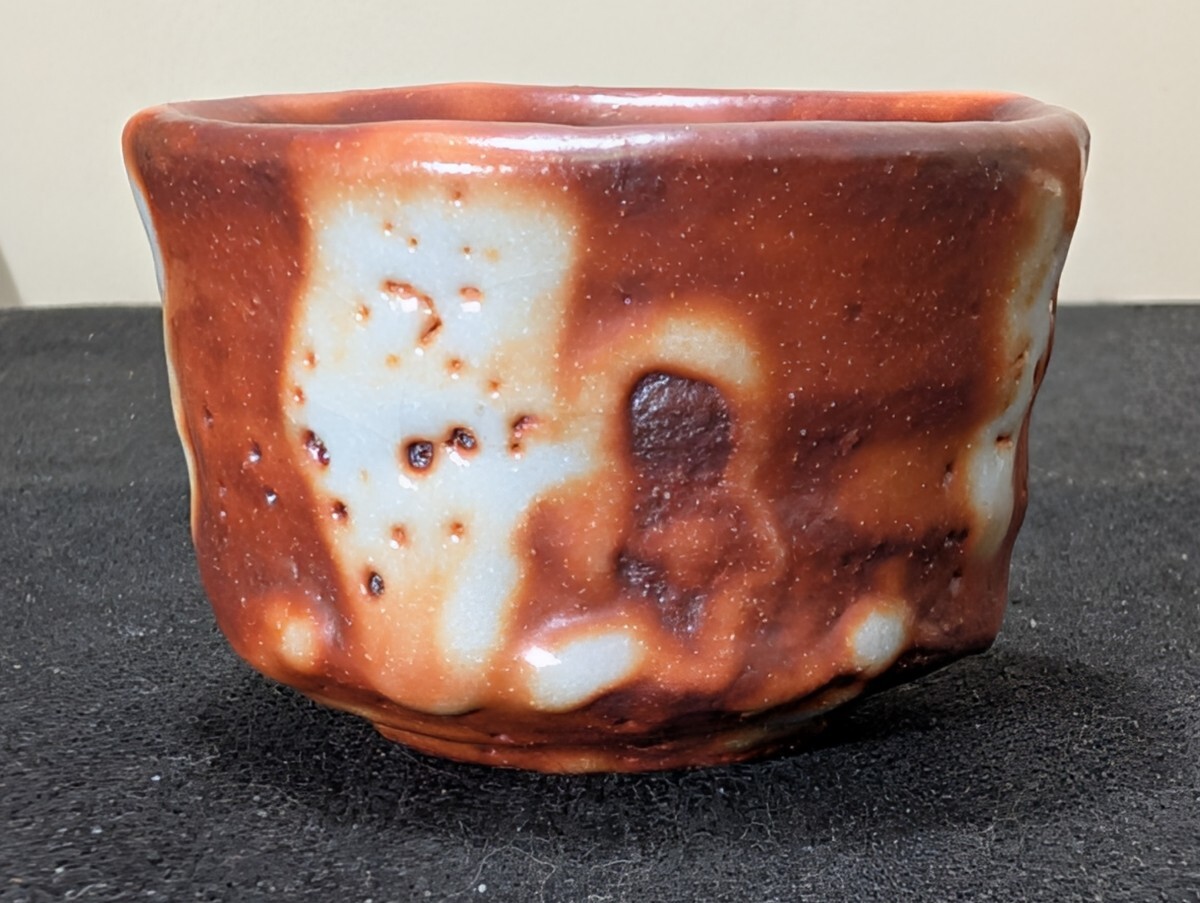 鈴木蔵　作　志野　ぐい呑　共箱　/美濃焼/酒器/盃/お猪口/和食器/陶磁器/_画像3