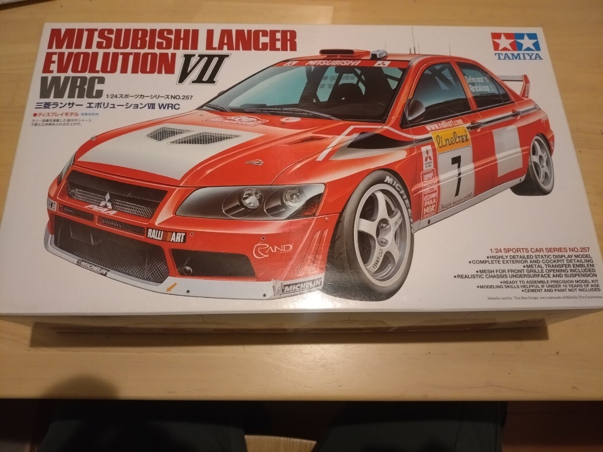 タミヤ ランサー エボリューションVII WRC 未使用未開封_画像1