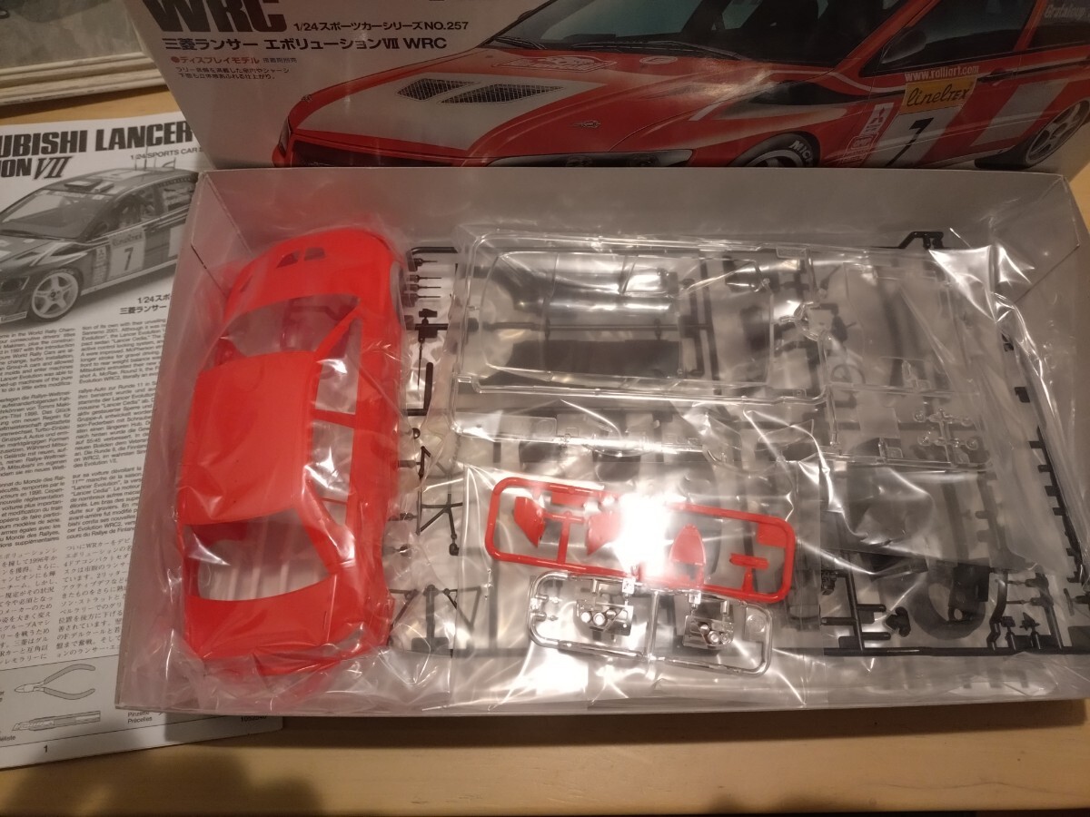 タミヤ ランサー エボリューションVII WRC 未使用未開封_画像2