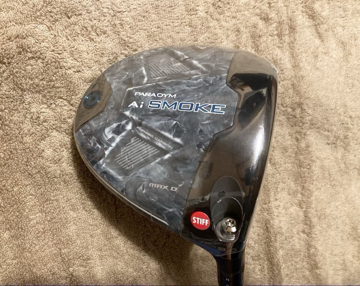● 9度S 未使用 送料込 ●パラダイム Ai スモーク MAX D ドライバー TENSEI 50_画像1
