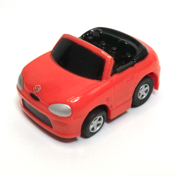  Suzuki Cappuccino SUZUKI Cappucchino[ one da pullback открытый машина коллекция ] pull-back машина миникар б/у товар 