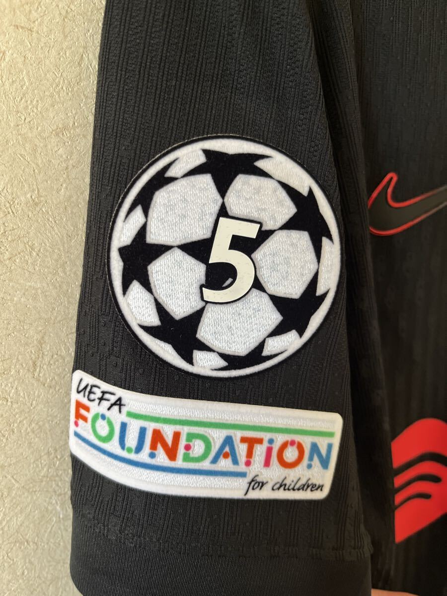 S fc バルセロナ 24 25 away オーセンティック　ラミン・ヤマル 19 ユニホーム NIKE ナイキucl サッカー　アウェイBarcelona ユニホーム_画像3