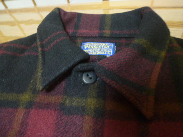 60'sペンドルトン ウールシャツジャケット MADE IN USA Sサイズ_画像1