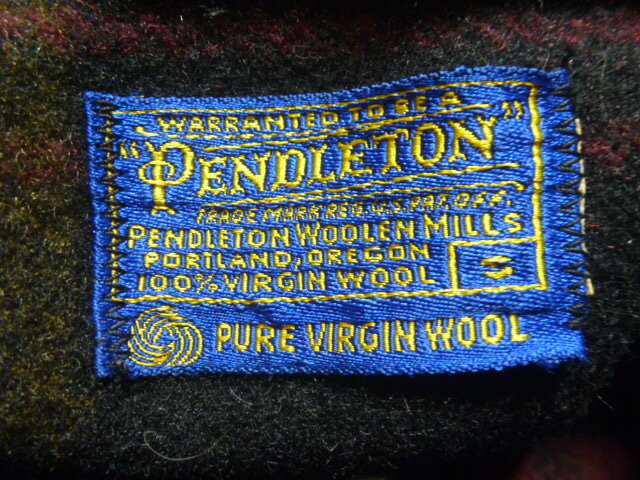 60'sペンドルトン ウールシャツジャケット MADE IN USA Sサイズ_画像5