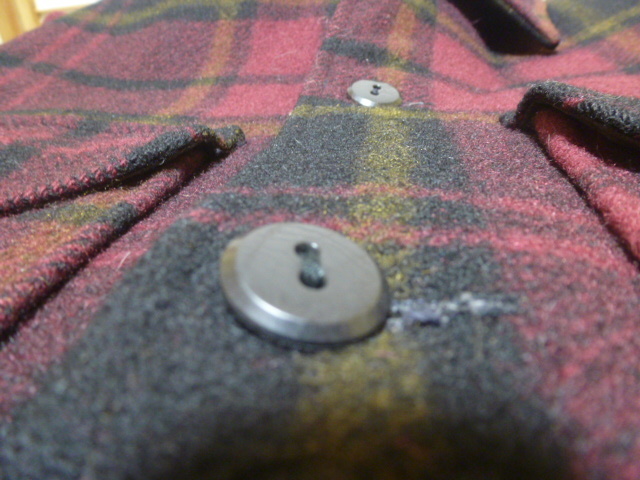 60'sペンドルトン ウールシャツジャケット MADE IN USA Sサイズ_画像9