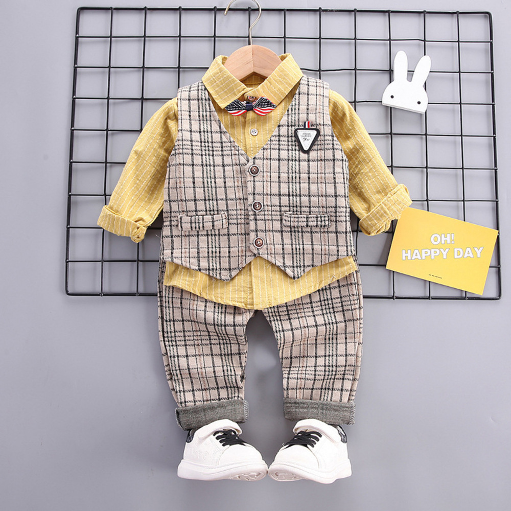 ☆ ライトブラウン ☆ 80CM ☆ フォーマルスーツ キッズ mw6040501 フォーマルスーツ キッズ カジュアル パンツスーツ フォーマル スーツ_画像1