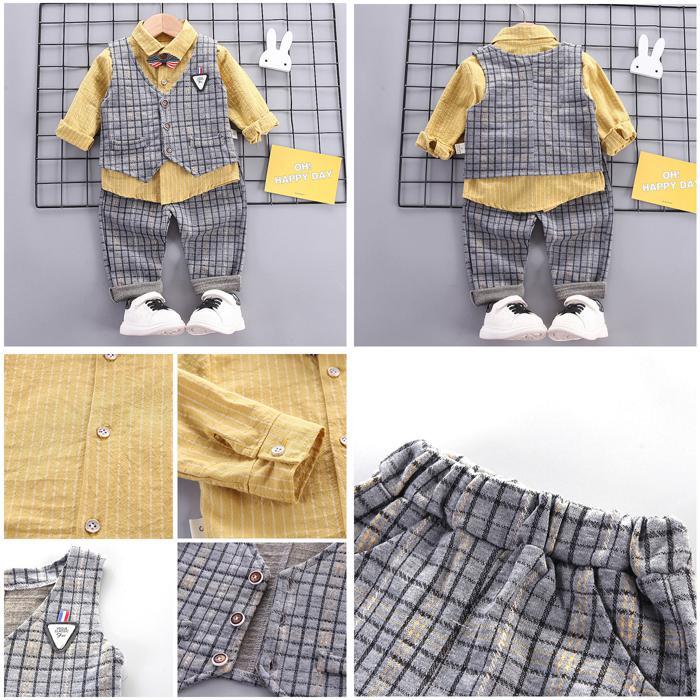 ☆ ライトブラウン ☆ 80CM ☆ フォーマルスーツ キッズ mw6040501 フォーマルスーツ キッズ カジュアル パンツスーツ フォーマル スーツ_画像9