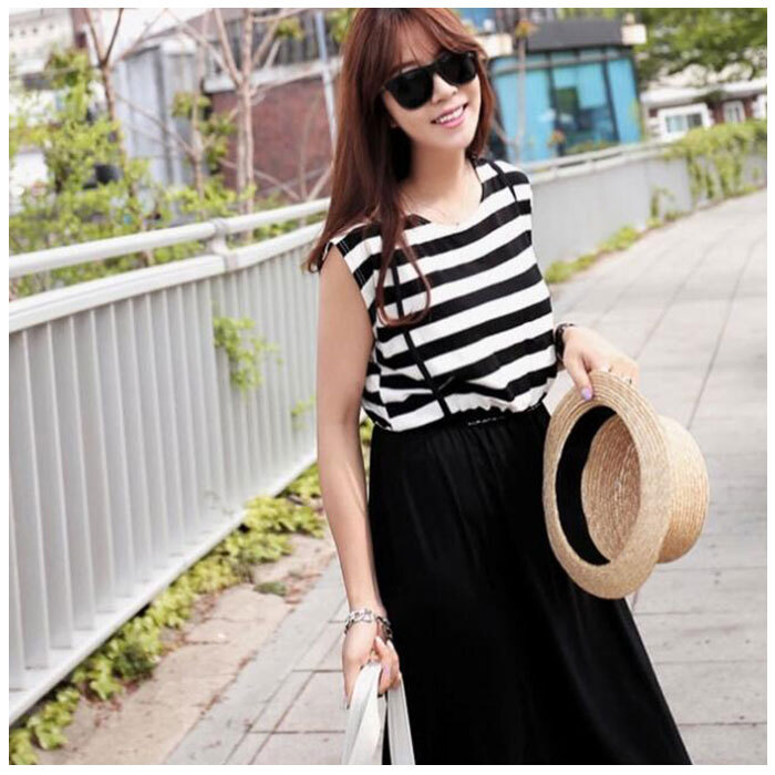 ☆ ブラック ☆ L ☆ マタニティ ワンピース pk241 マタニティ ワンピース 半袖 授乳服 ロングワンピース ルームウェア 部屋着 ロング_画像5