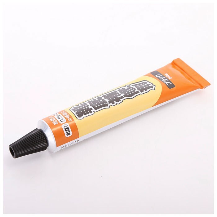 ☆ 黒 ☆ 靴底補修剤 50g 靴底 補修 靴底修理 靴底補修剤 50g 靴修理 白 黒 ホワイト ブラック シューケア メンテナンス かかと チューブ_画像7