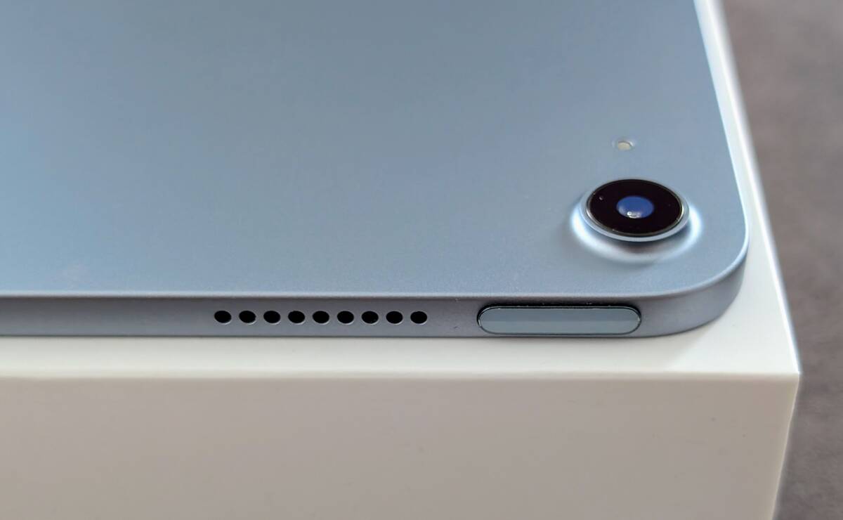 送料無料 Apple iPad Air 第4世代 4th Generation WiFi スカイブルー sky blue 256GBアップル 10.9インチ MYFY2J/A A2316 _画像4