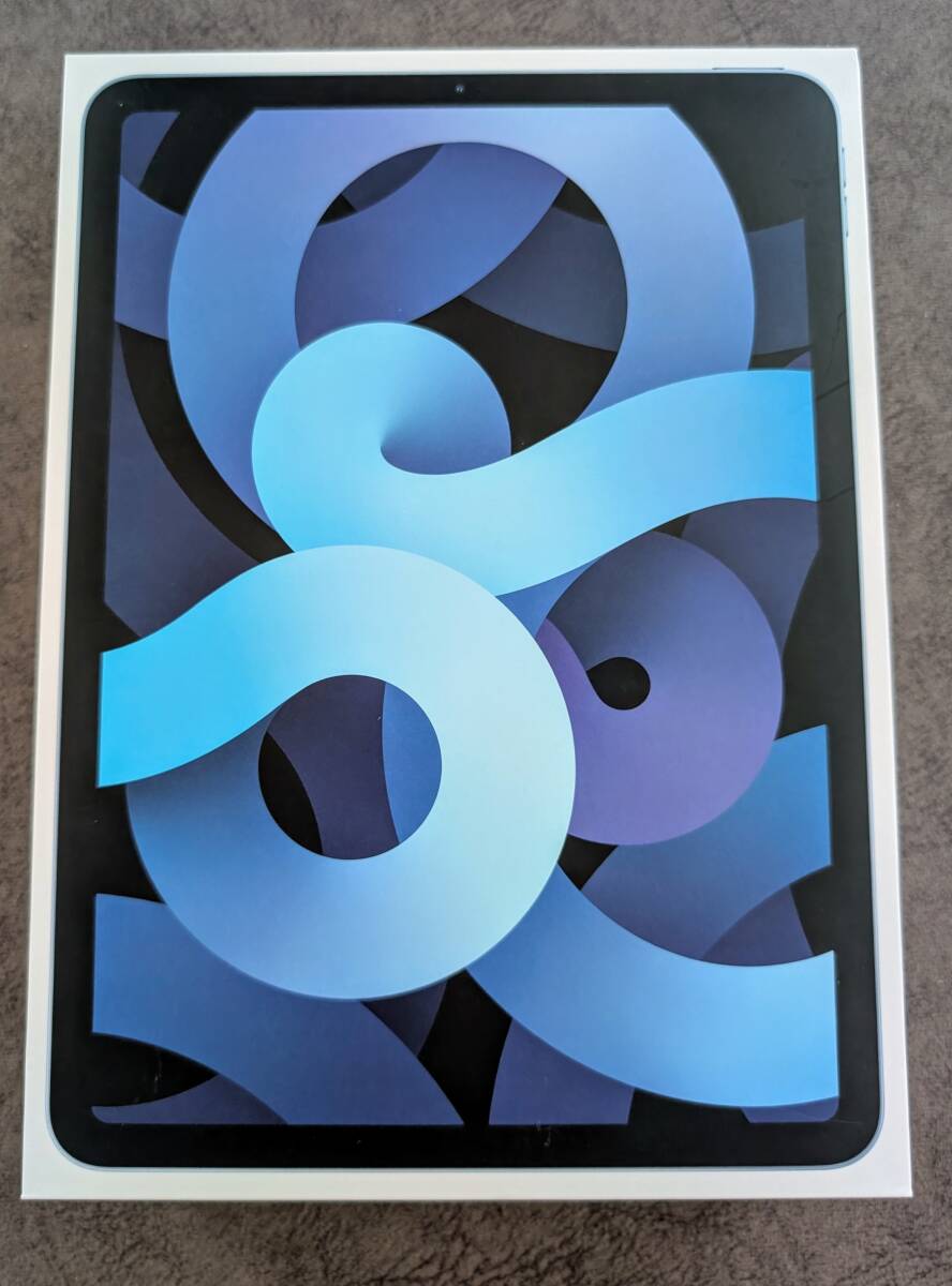 送料無料 Apple iPad Air 第4世代 4th Generation WiFi スカイブルー sky blue 256GBアップル 10.9インチ MYFY2J/A A2316 _画像6
