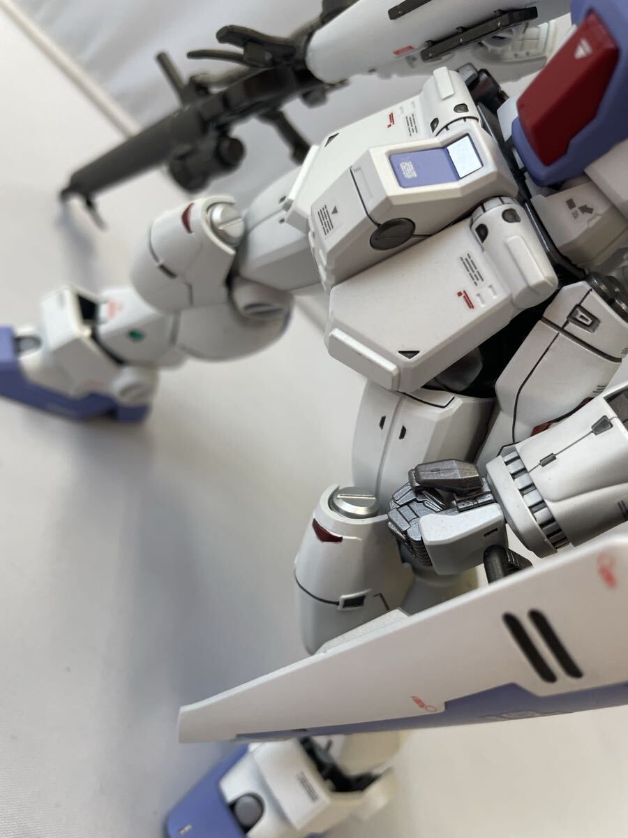 ガンプラ ガンダム プラモデル 完成品 組立済み RE　1/100　GP04G　ガンダム試作４号機　ガーベラ_画像5