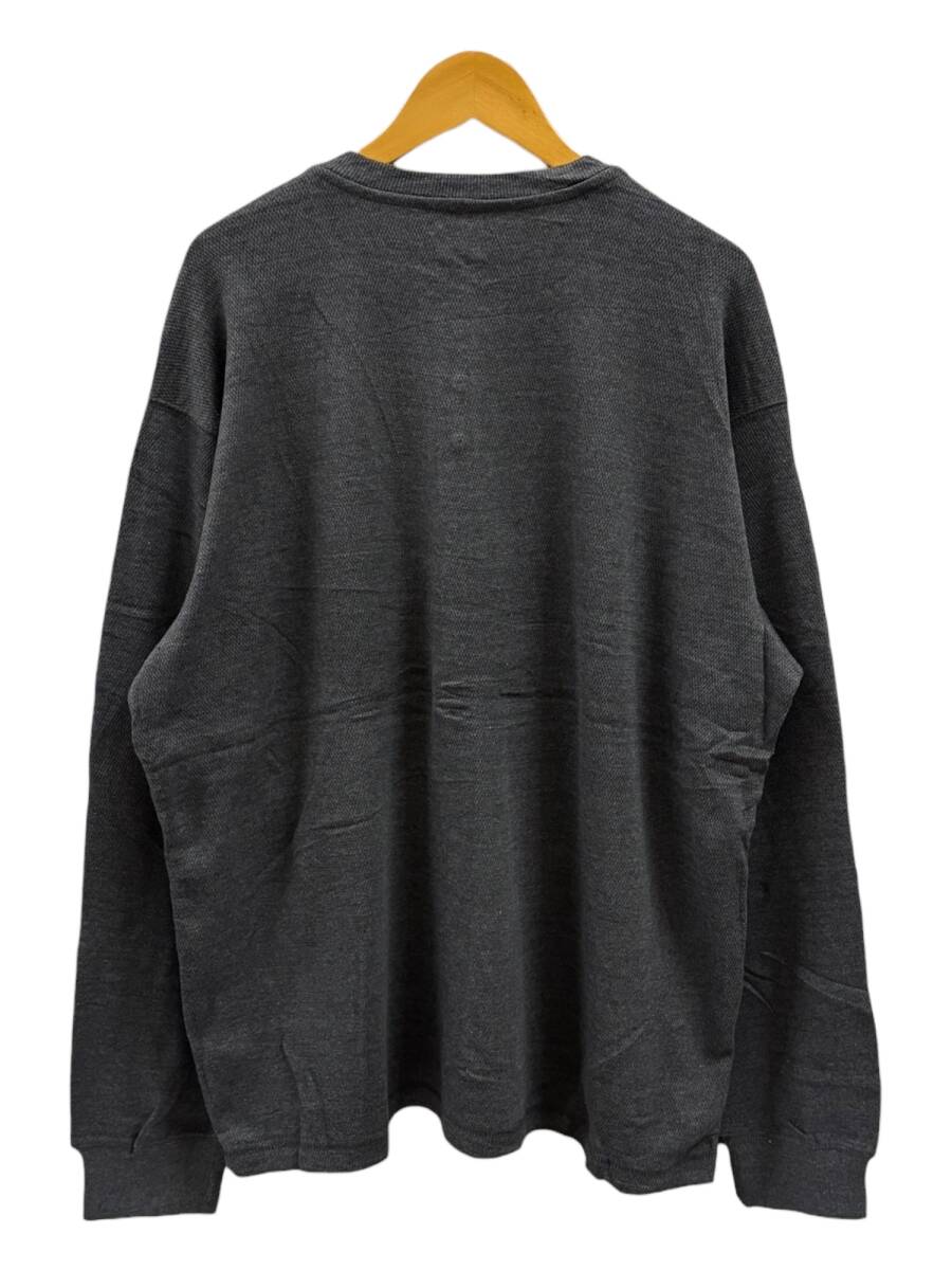 Carhartt (カーハート) ヘンリーネック ポケット サーマルカットソー 長袖Tシャツ TK4429 2XL チャコール メンズ/078_画像2
