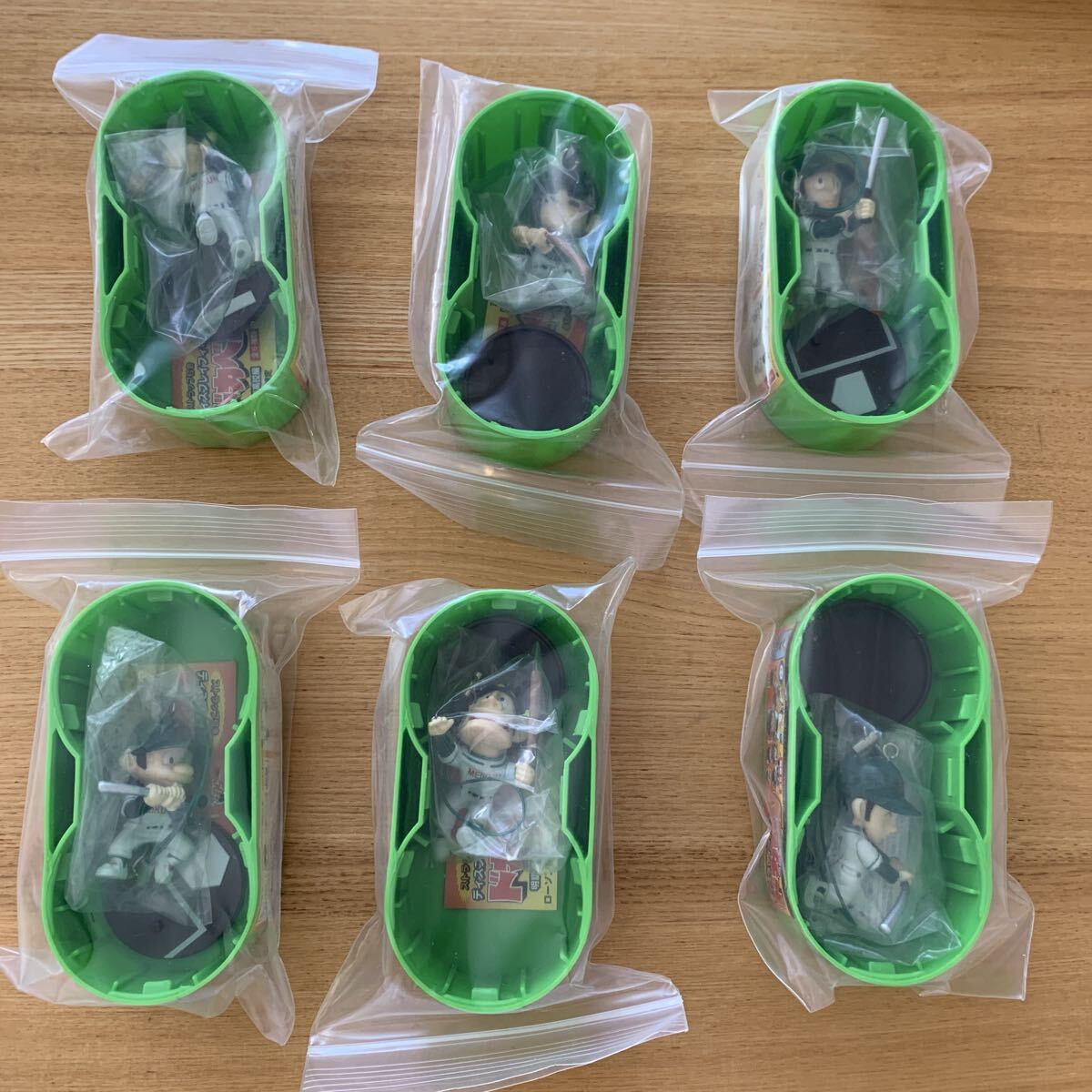 ドカベン 全6種　フィギュア　ローソン限定_画像1