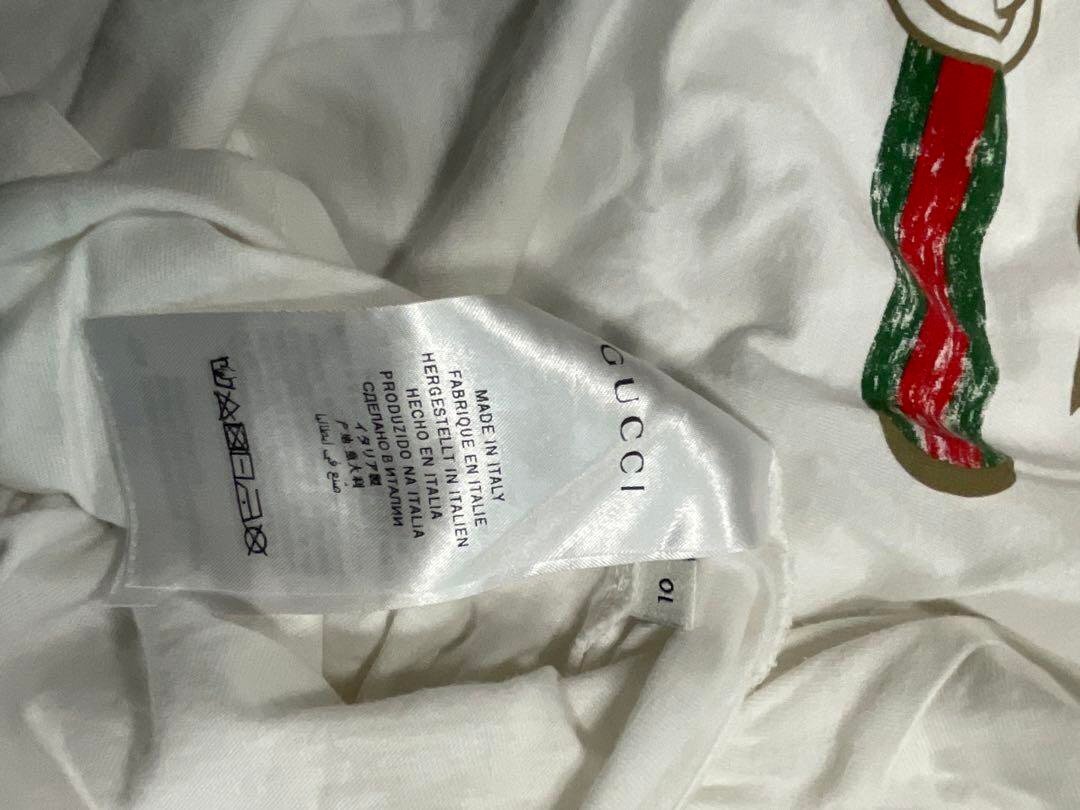 GUCCI グッチ チルドレン 半袖 Tシャツ 10 イタリア製 古着_画像3