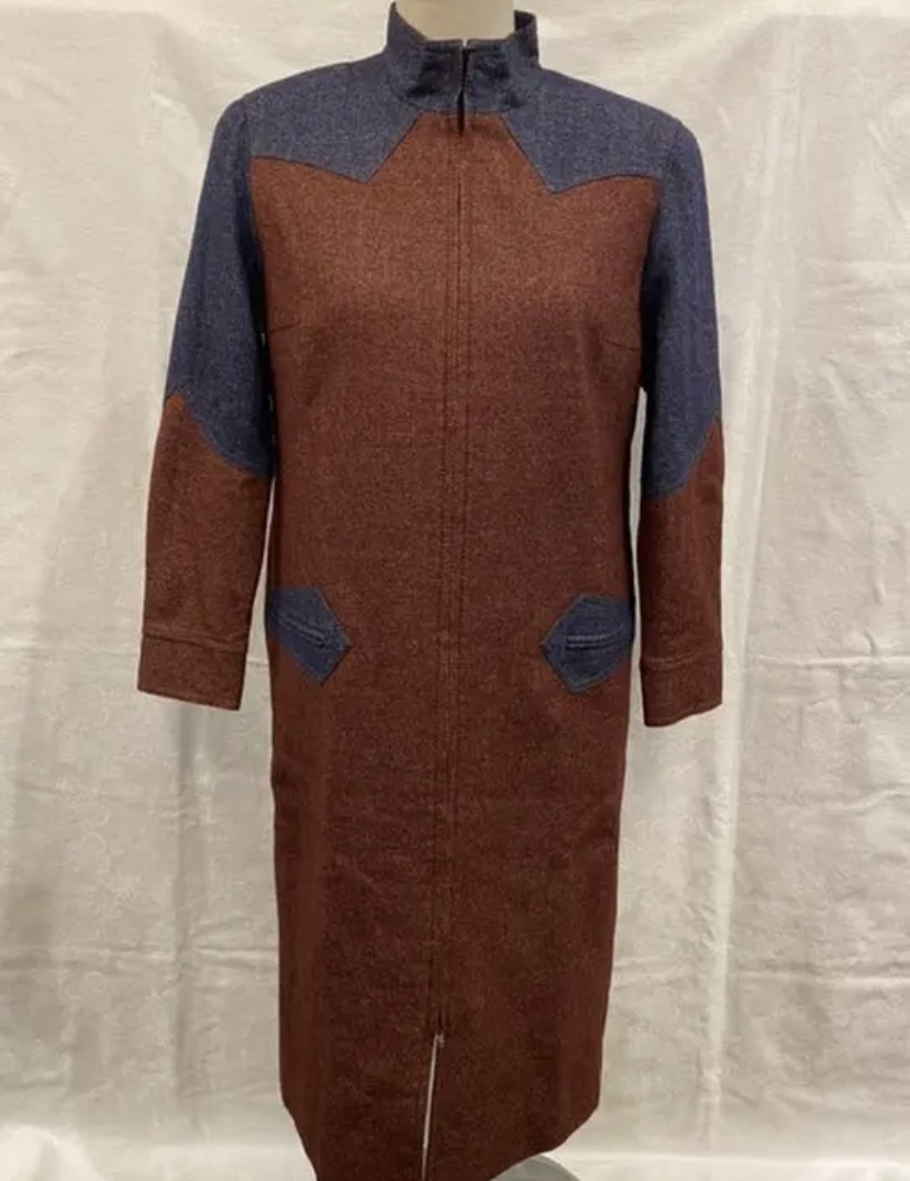 JUN ASHIDA ジュンアシダ ロングワンピース 古着 297_画像1